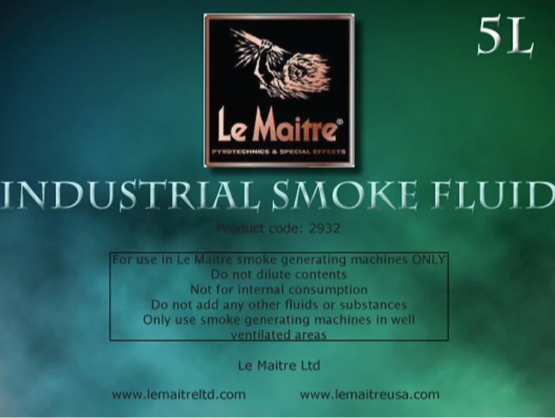 Le Maitre Industrial Smoke Fluid 5L